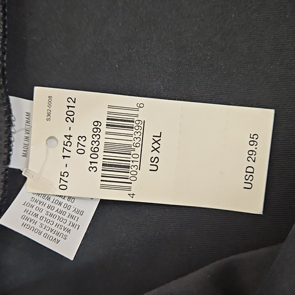 Aerie NWT Crossover High Cut Cheeky Bikini Bottom Size XXL Black - Picture 8 of 9